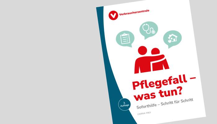 Buchcover, Pflegefall – was tun? / Stiftung Warentest